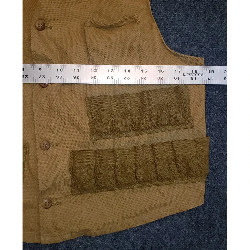 J.C. HIGGINS Sears Roebuck Hunting Vest Cloth Small Game Medium? 18.5 P2P